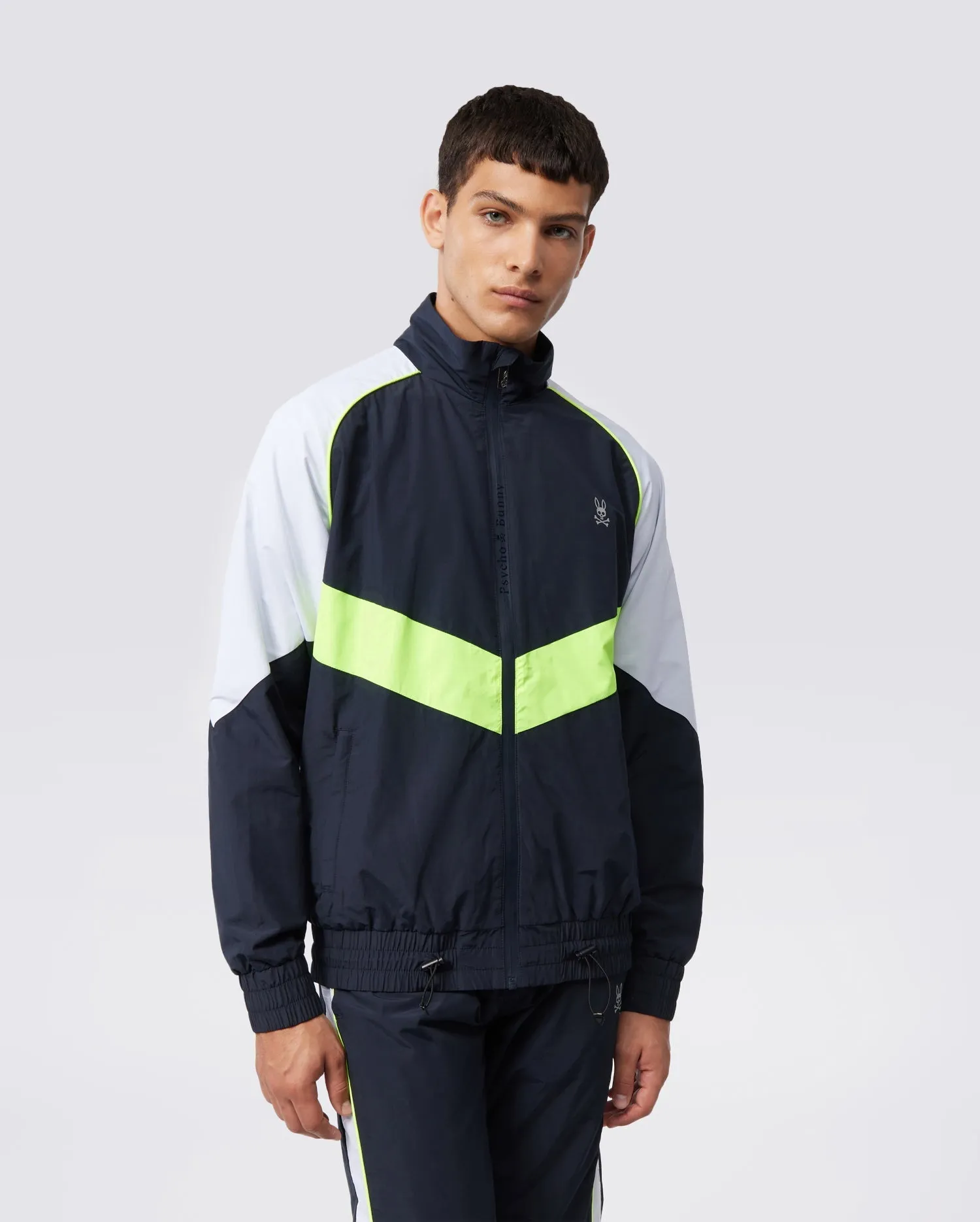 MENS WASCO COLOUR BLOCK TRACK JACKET - B6S136W1NL