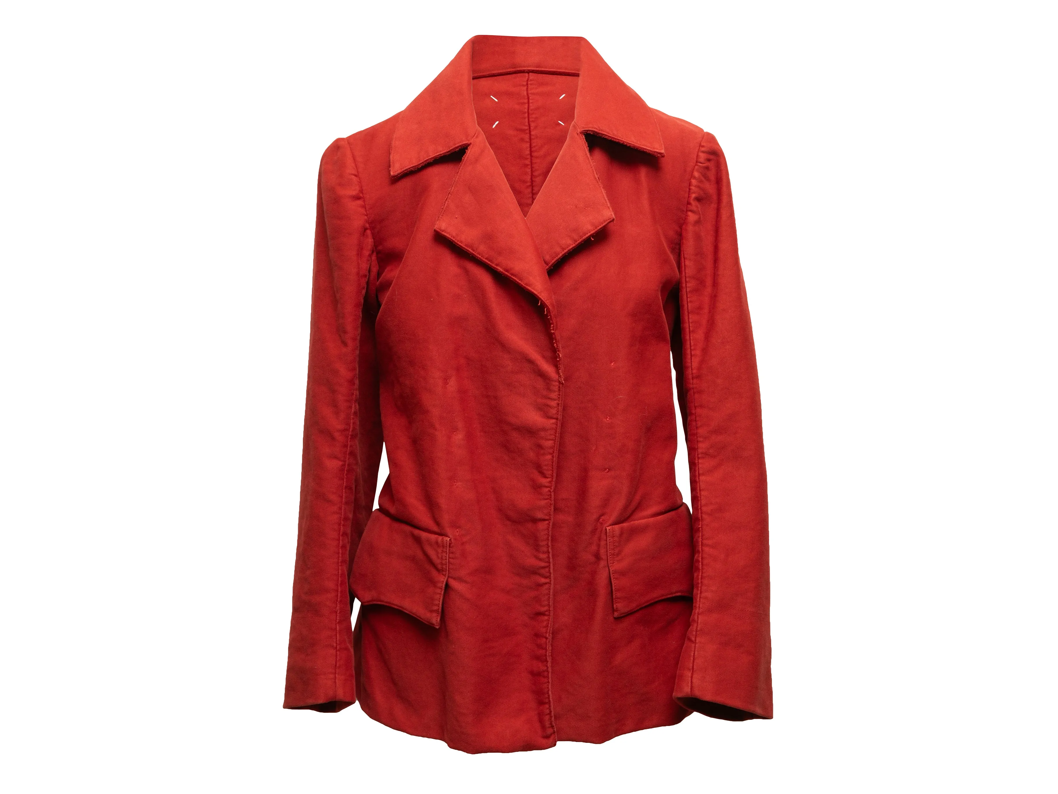 Red Maison Margiela 2022 Cotton Jacket Size US S