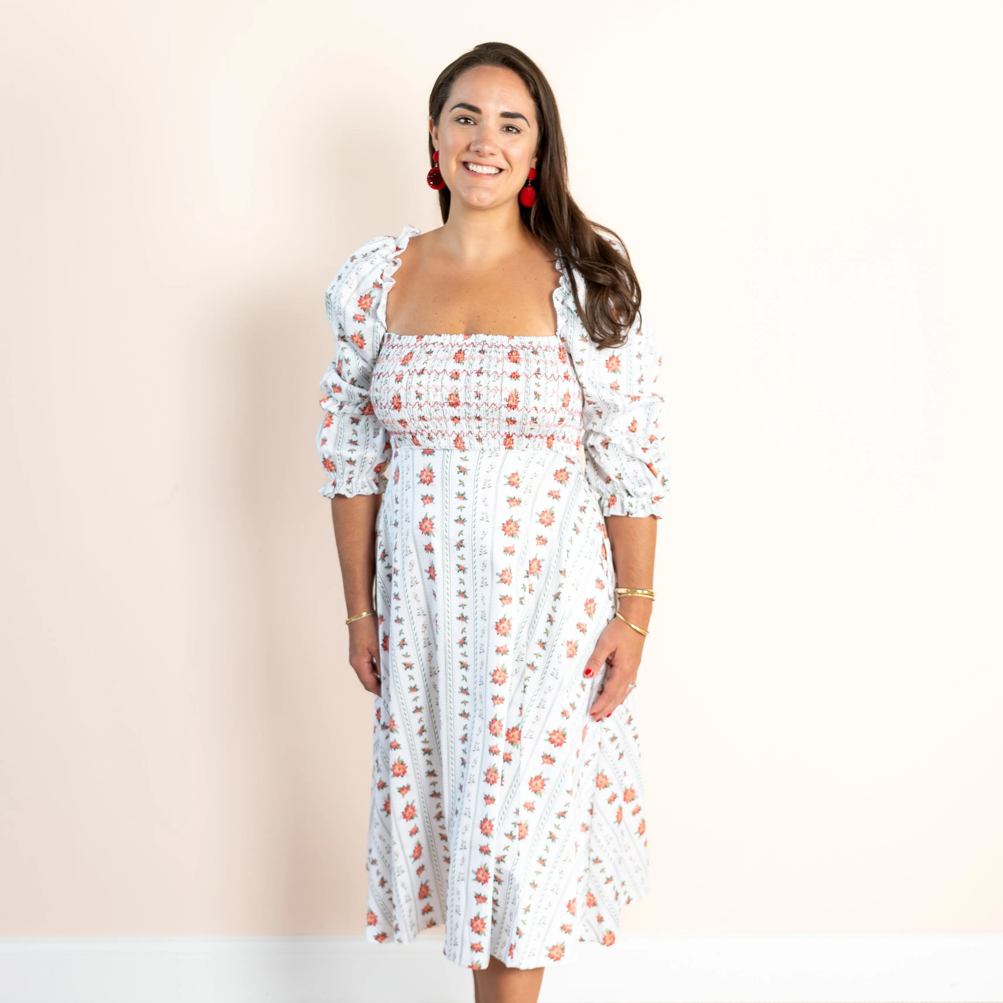 Women's Poinsettia Dress
